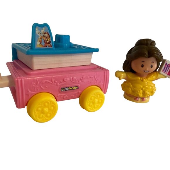 EUC Fisher Price Little People Disney Princess Train Car Parade  8 Pack Set - Picture 9 of 9
